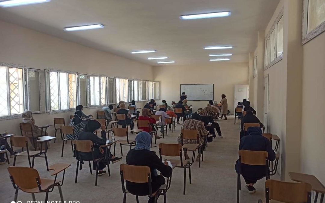 انطلاق الاختبارات النهائية بكلية التربية