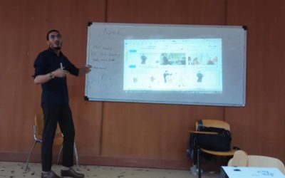 ورشة عمل عن أساسيات تصميم العروض التقديمية وإلقائها في كلية التربية ببنغازي