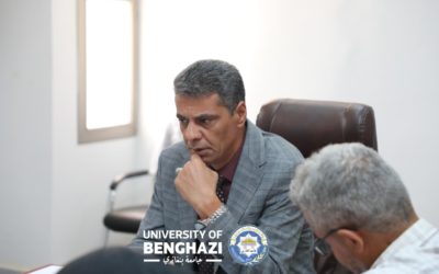 كلية التربية بجامعة بنغازي تعقد اجتماعها الدوري الأول للعام الدراسي 2025-2026