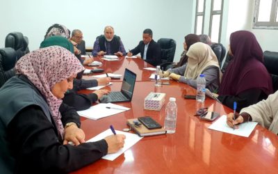 كلية التربية تبحث خطوات الاعتماد البرامجي وتعزز العمل بروح الفريق