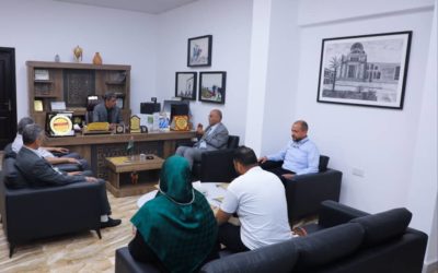 كلية التربية بجامعة بنغازي تستقبل فريق التدقيق التابع للمركز الوطني لضمان الجودة والاعتماد